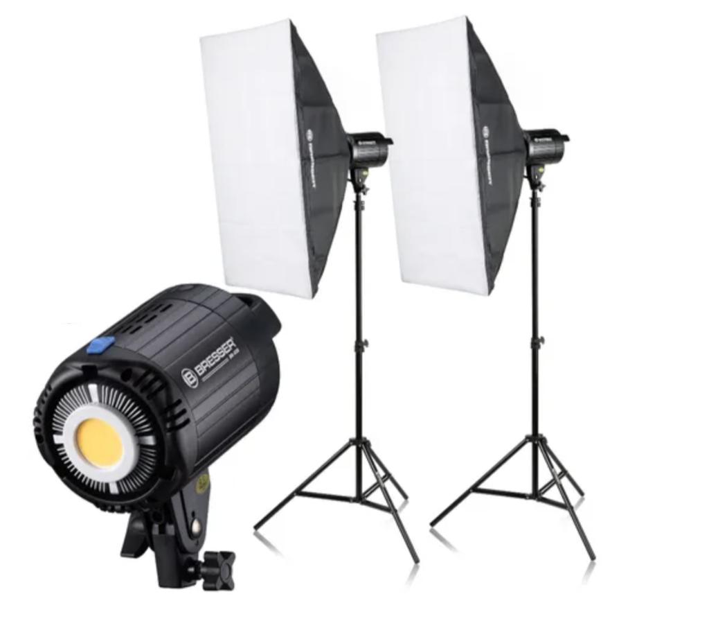 studio Daglichtlampen (led), Ophalen, Zo goed als nieuw, Lamp of Flitsset