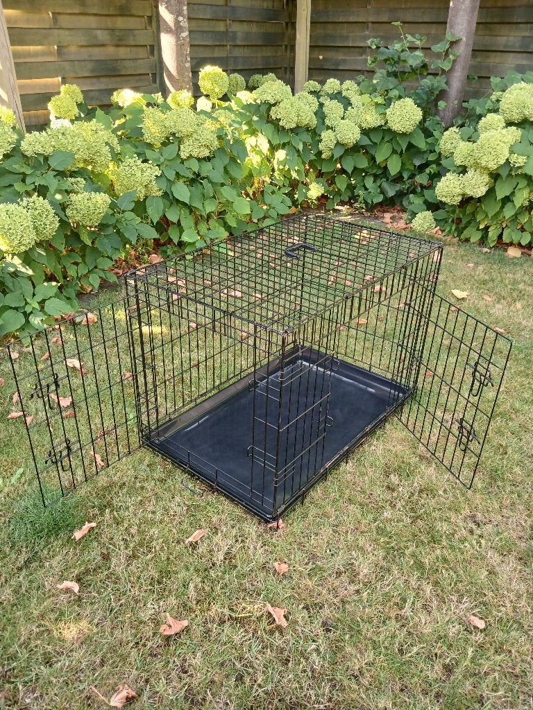 Hondenbench, Dieren en Toebehoren, Ophalen, Zo goed als nieuw