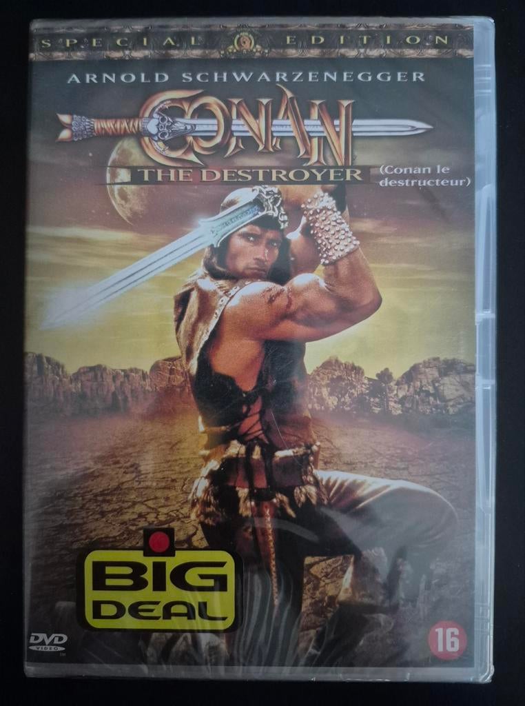 DVD Conan The Destroyer (Arnold Schwarzenegger), Ophalen of Verzenden