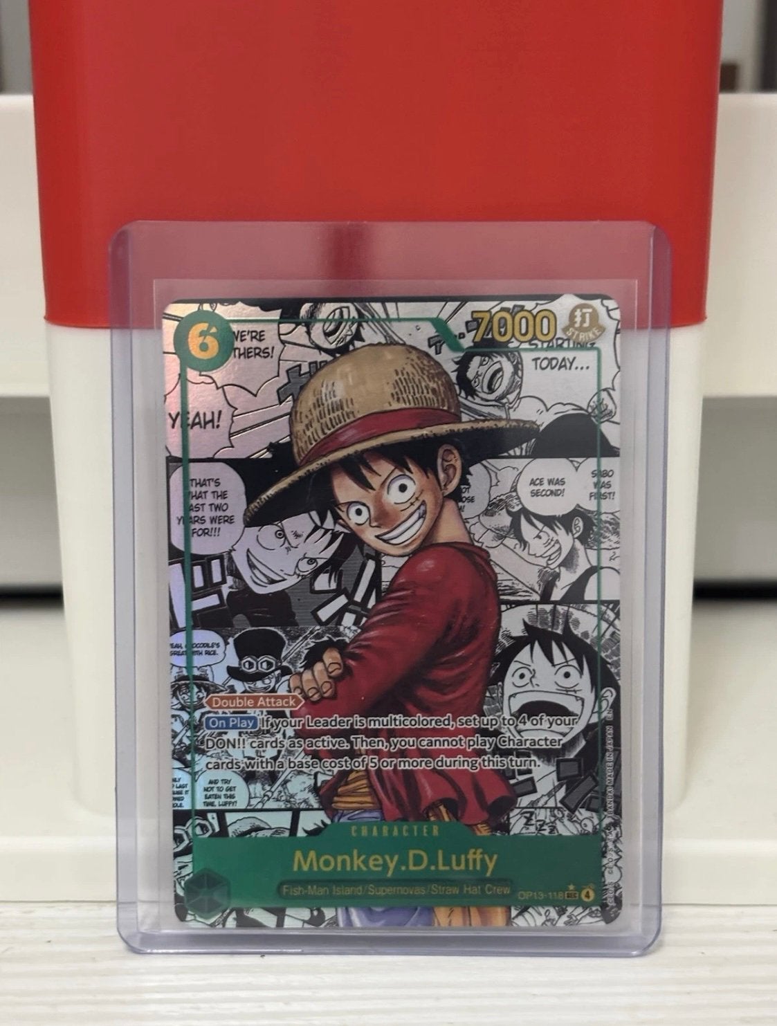 Mangue Luffy OP13-118, Enlèvement, Comme neuf