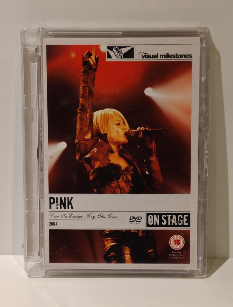 P!NK Live in Europe Try This Tour Concert‑DVD pink pop rock, Tous les âges, Enlèvement ou Envoi, Comme neuf, Musique et Concerts