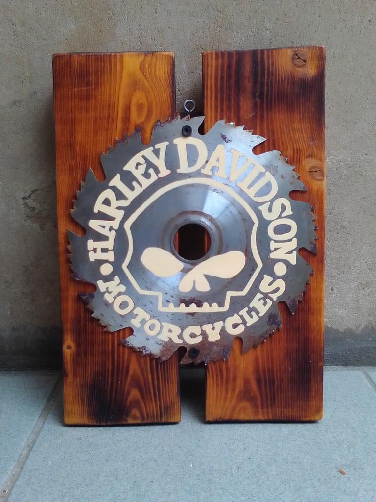 Décoration murale Harley personnalisée, Motos, Enlèvement