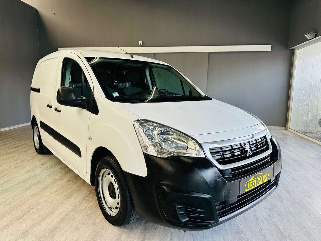 Peugeot Partner 1.6 BlueHDi * 1 Jaar Garantie *, Gebruikt, Android Auto, Wit, Bedrijf