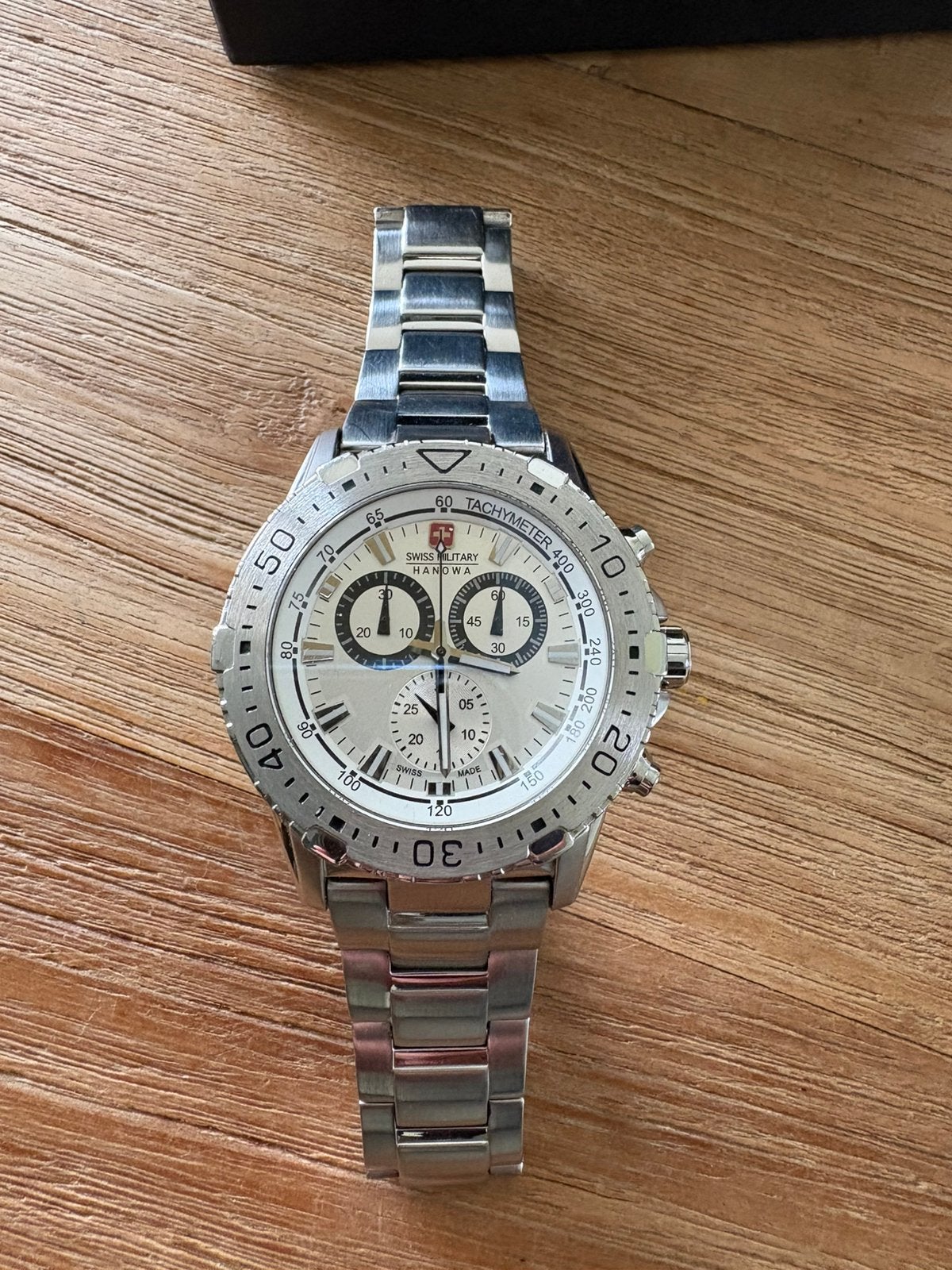 Hanowa chrono, Handtassen en Accessoires, Horloges | Heren, Ophalen, Zo goed als nieuw