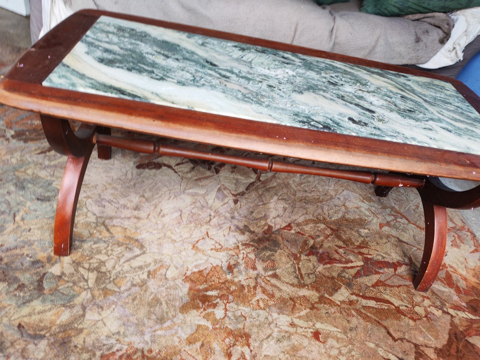 salontafel, Maison & Meubles, Tables | Tables de salon, 100 à 150 cm, Autres essences de bois, Enlèvement, Utilisé