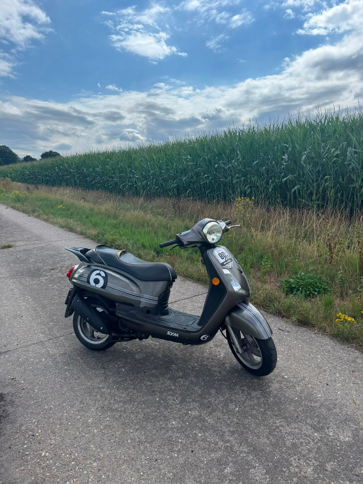 Sym fiddle2 a-klasse en b- klasse, Fietsen en Brommers, Scooters | Overige merken, Gebruikt, Klasse A (25 km/u), Ophalen