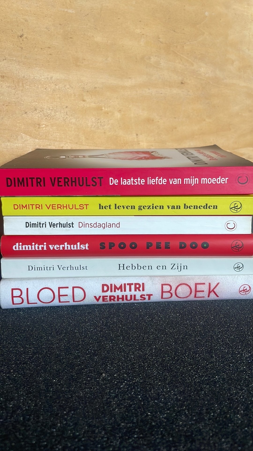 Dimitri Verhulst verzameling, Ophalen of Verzenden, Zo goed als nieuw