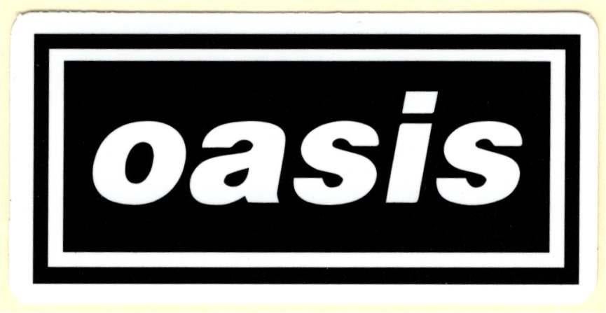 Oasis sticker #2, Verzenden, Nieuw