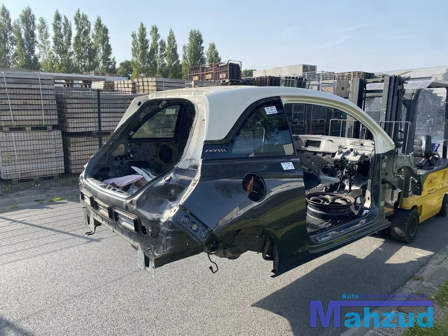 OPEL ADAM Chassis dorpel achterscherm dak zijraam achter 201, Auto-onderdelen, Gebruikt, Opel Automobile GmbH, Kontakt@opel-infoservice.de