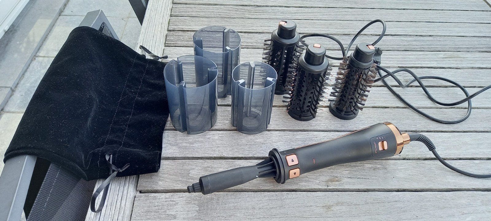brosse à cheveux Rowenta, Enlèvement ou Envoi, Utilisé, Fer à friser ou Lisseur