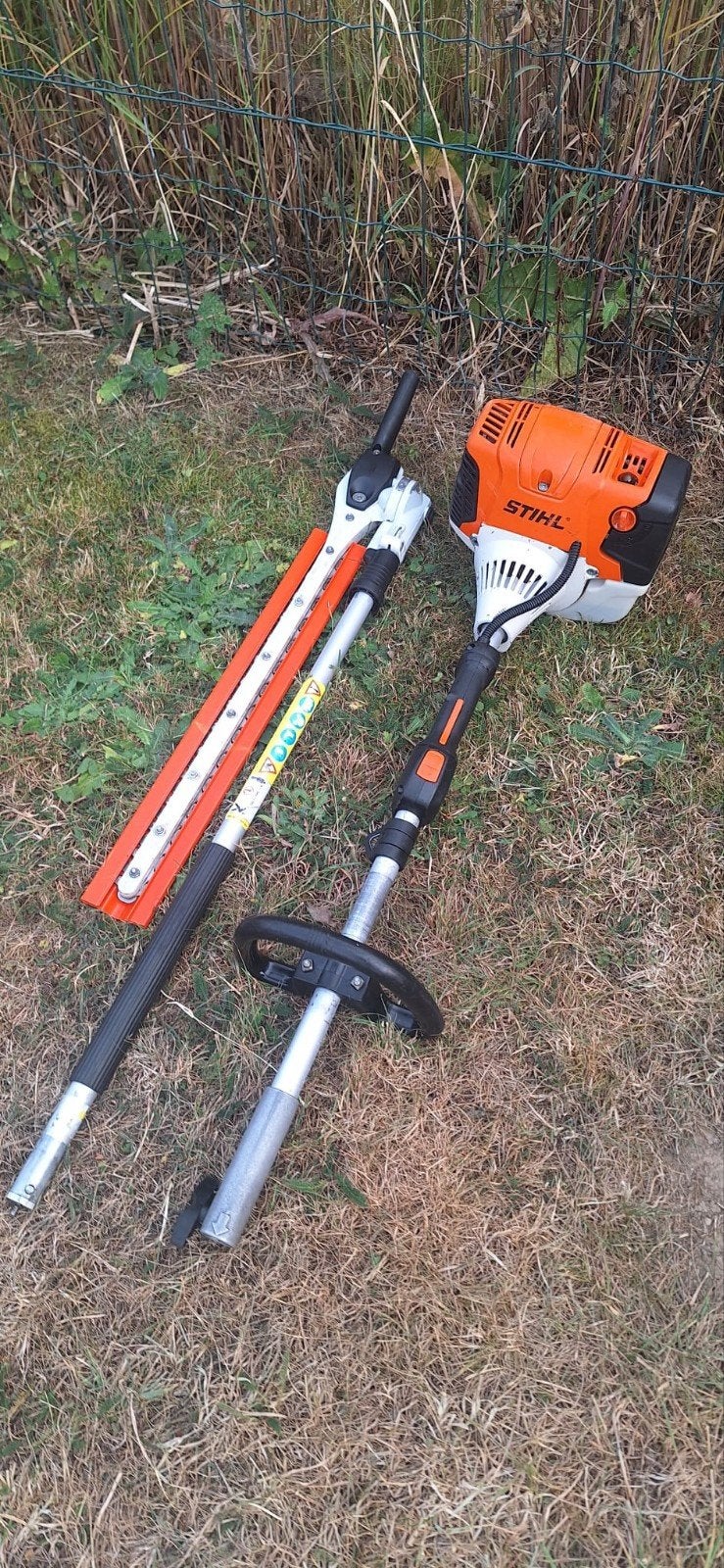 Comby STIHL KM 131R et HL 145, Enlèvement