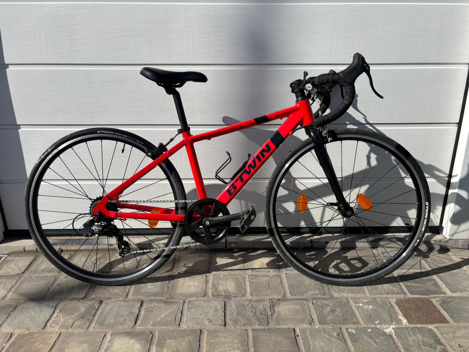 Kinder koersfiets, Autres marques, Frein sur jante, Moins de 10 vitesses, Comme neuf