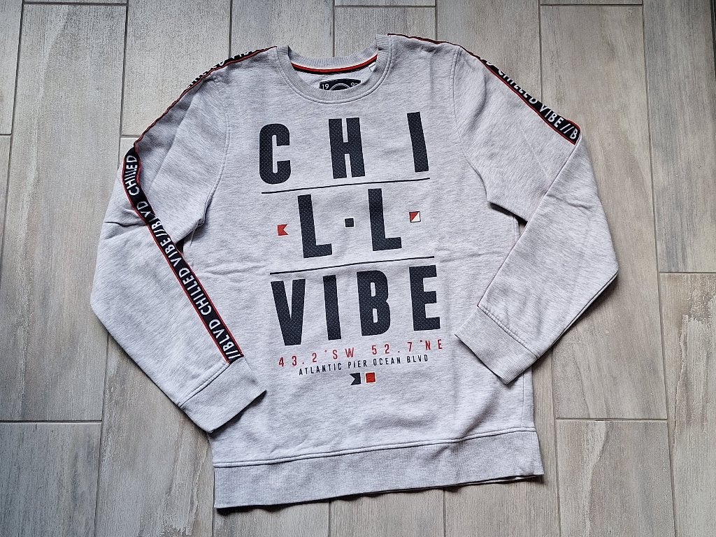 ★ M158/164 - Trui Chill, Kinderen en Baby's, Ophalen of Verzenden, Zo goed als nieuw, Jongen, Trui of Vest