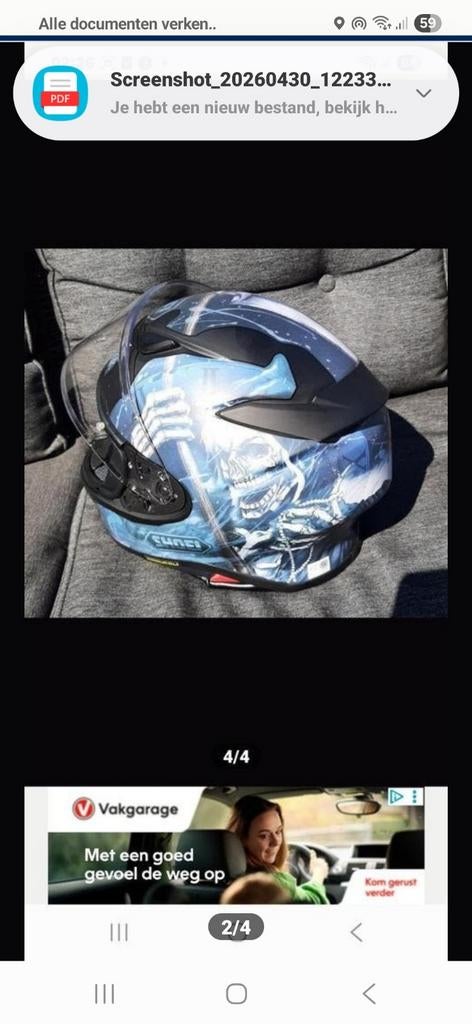 Shoei NXR-2 nieuw Maat XL model Faust, Ophalen of Verzenden, XL, Shoei
