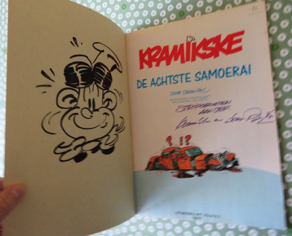 STRIP KRAMIKSKE MET TEKENING JEAN POL, Boeken, Stripverhalen, Ophalen of Verzenden, Zo goed als nieuw
