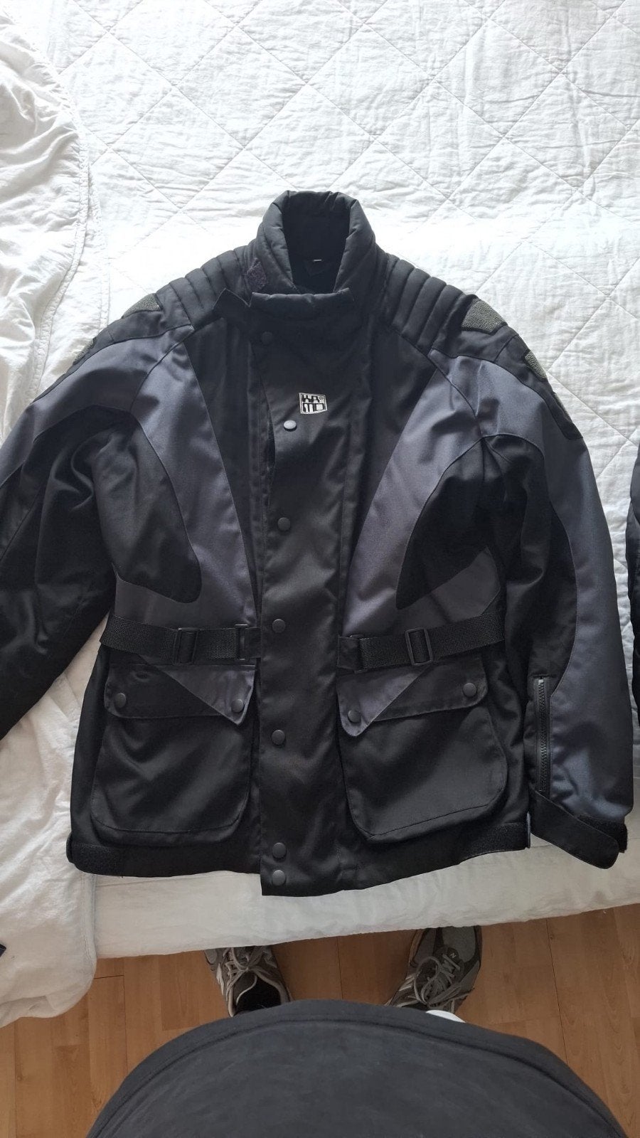 Motovest xlarge, Ophalen