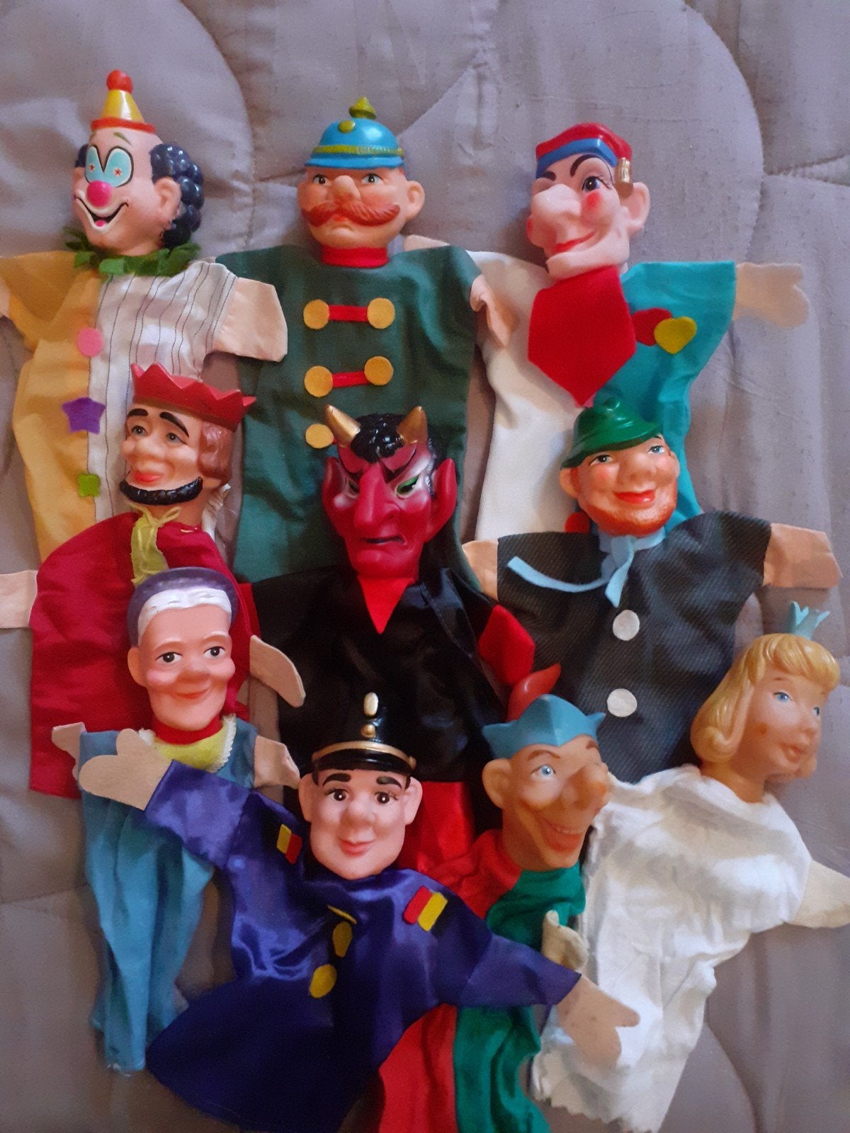 Retro Handpoppen ( C ), Ophalen of Verzenden
