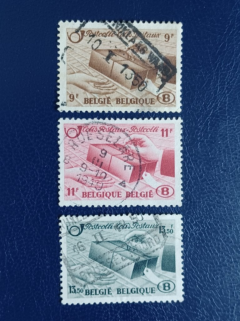Postzegels Belgie - Spoorwegzegels, Ophalen of Verzenden, Gestempeld