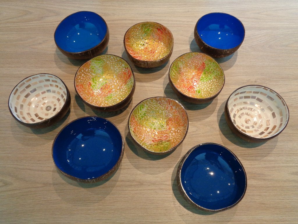 decoratie schalen 10 stuks, Ophalen, Nieuw, Kunststof, Decoratieobject