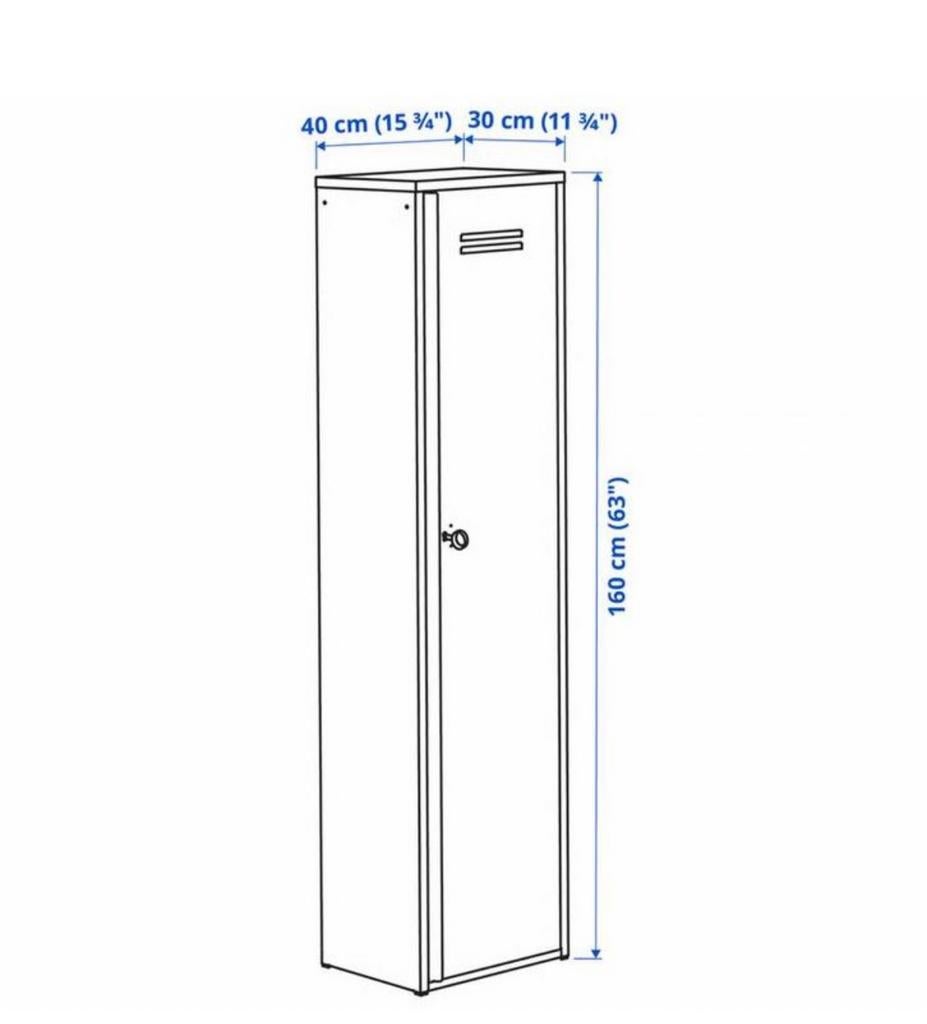 IVAR locker Ikea, Ophalen, Gebruikt