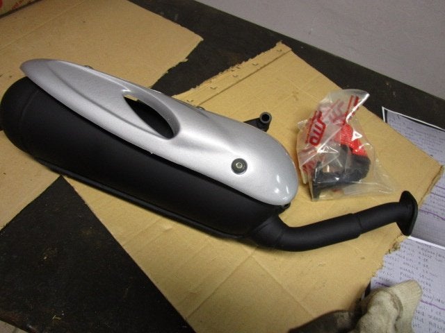 Uitlaten SITO/Giannelli voor Piaggio Liberty / Sfera na 1995, Fietsen en Brommers, Brommeronderdelen | Scooters, Nieuw, Piaggio