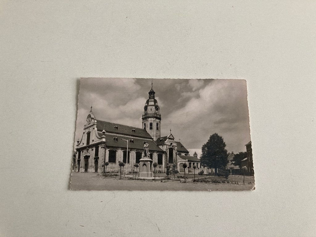 PK Rupelmonde : Markplein met kerk en Mercator ( B. Peleman, Ophalen of Verzenden, 1960 tot 1980, Ongelopen, Oost-Vlaanderen
