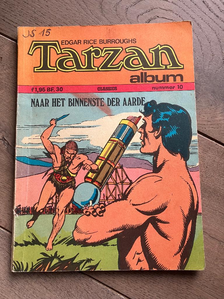 Tarzan - Naar het binnenste der aarde, Boeken, Stripverhalen, Eén stripboek, Ophalen of Verzenden, Gelezen
