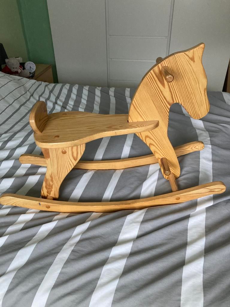 Cheval à bascule, Ophalen, Gebruikt