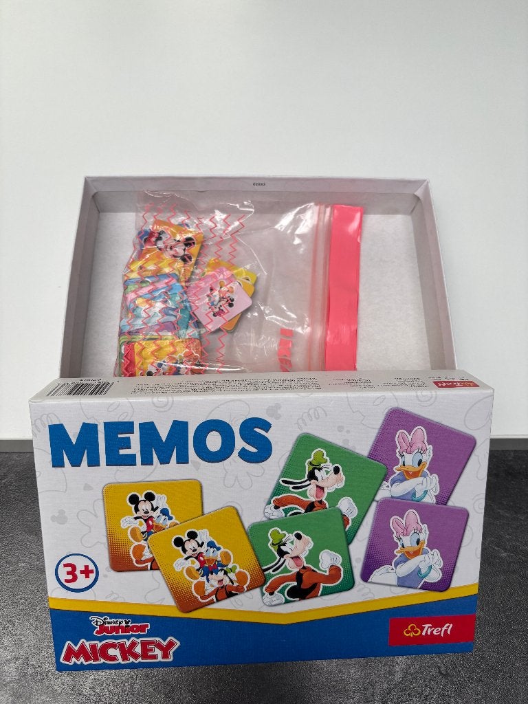 Disney Mickey memospel Trefl 3+, Enlèvement ou Envoi, Utilisé