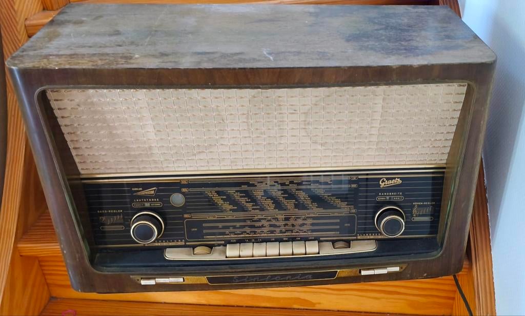 RADIO À TUBES GRAETZ SINFONIA 4R/422, Enlèvement, Radio