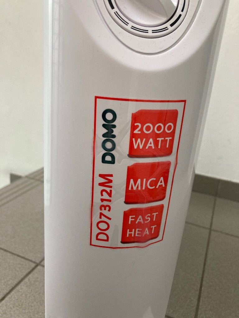 Elektrische verwarming, Ophalen, Zo goed als nieuw, 800 watt of meer, Radiator