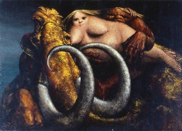 5000jaar oude mamoet, Antiek en Kunst, Ophalen