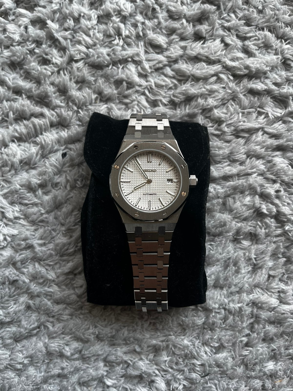 Seiko Royal Oak horloge, Ophalen of Verzenden, Zo goed als nieuw, Seiko