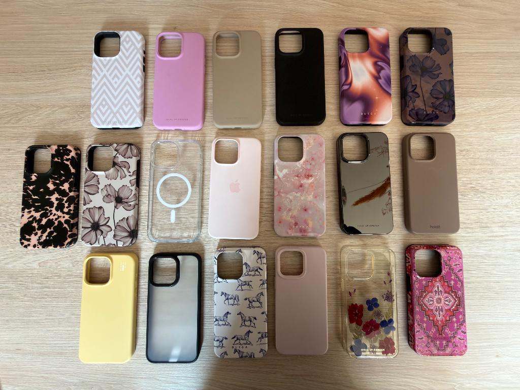 Hoesjes Iphone 15 pro max, Ophalen, IPhone 15, Hoesje of Tasje, Zo goed als nieuw