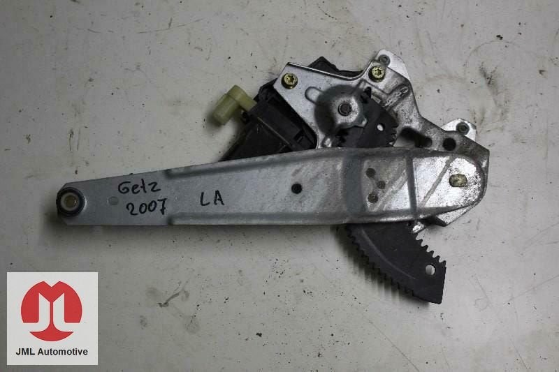 RAAMMECHANIEK RAAMMECHANISME LINKS ACHTER HYUNDAI GETZ, Gebruikt, -, -, Ophalen of Verzenden