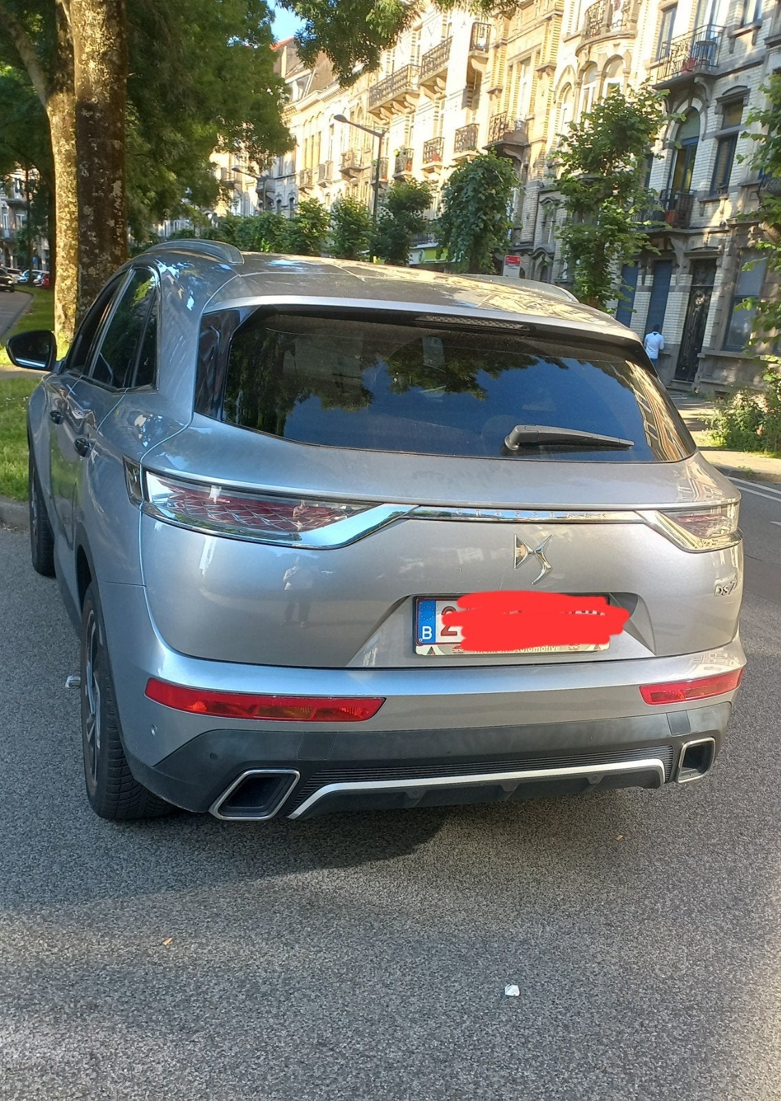 Ds7 rivoli 2018 2.0HDI à réparer, Autos, Cuir, Argent ou Gris, Achat, Euro 6