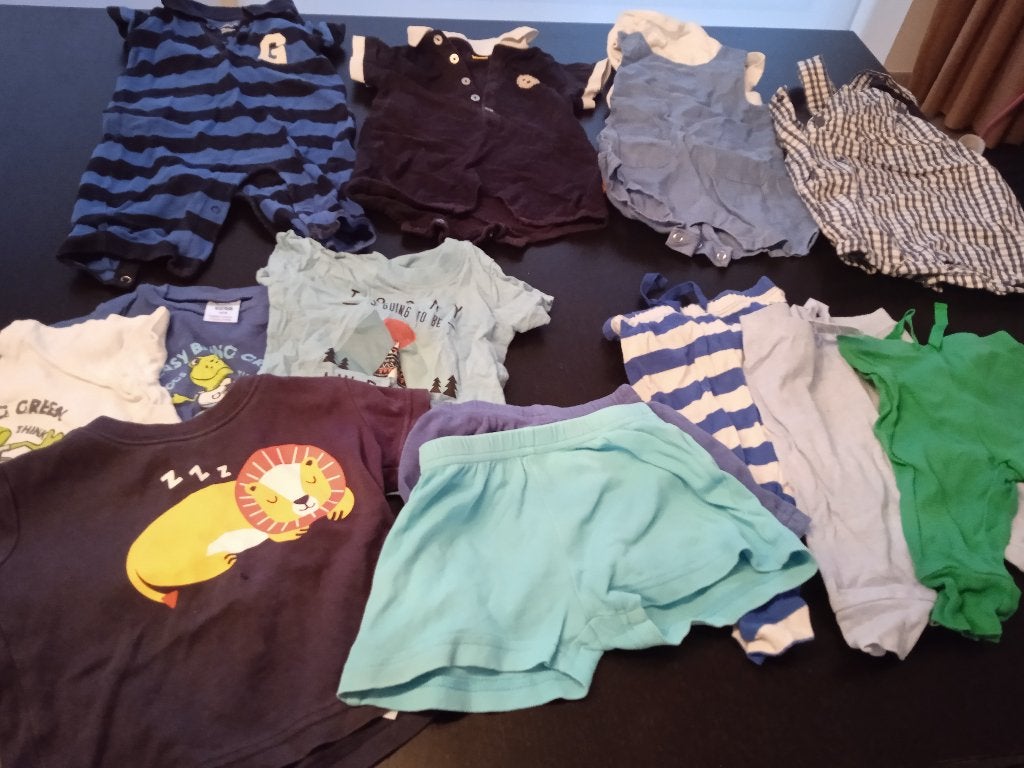 Maat 62: hele zak zomerkleding in prima staat! Topmerken!, Ophalen, Zo goed als nieuw, Jongetje of Meisje