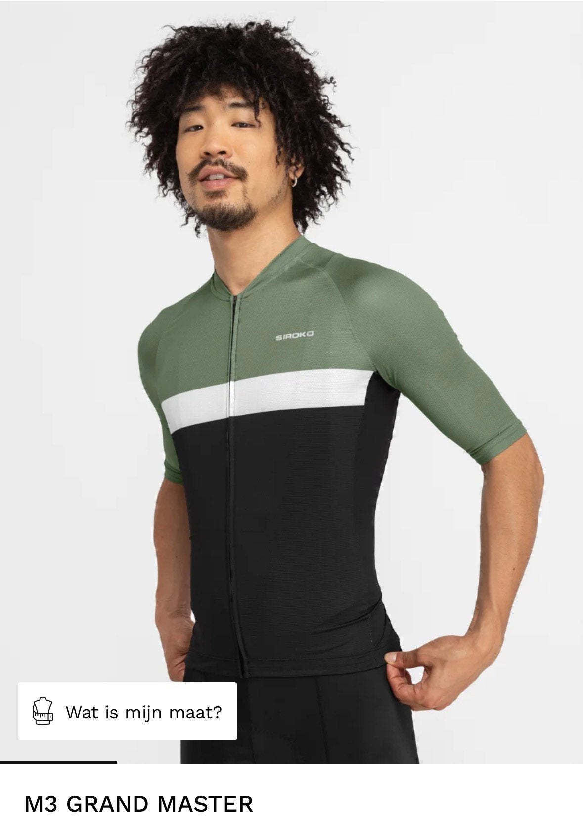 Wielershirt Siroko M3 Grand Master, Enlèvement ou Envoi, Comme neuf