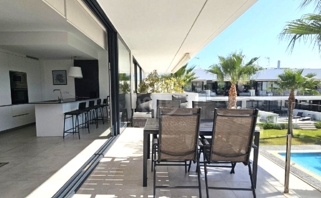 Instapklare gemeubelde penthouse met zeezicht Costa Calida, Immo, Buitenland, Dorp, 75 m², Spanje, 2 kamers