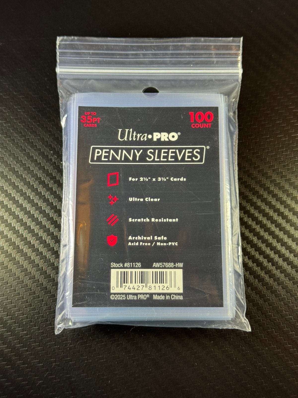 Ultra PRO Penny Sleeves | Standard | 100 Count | Clear, Verzenden