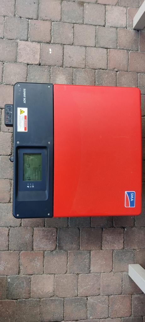SMA omvormer 5 Kw, Ophalen