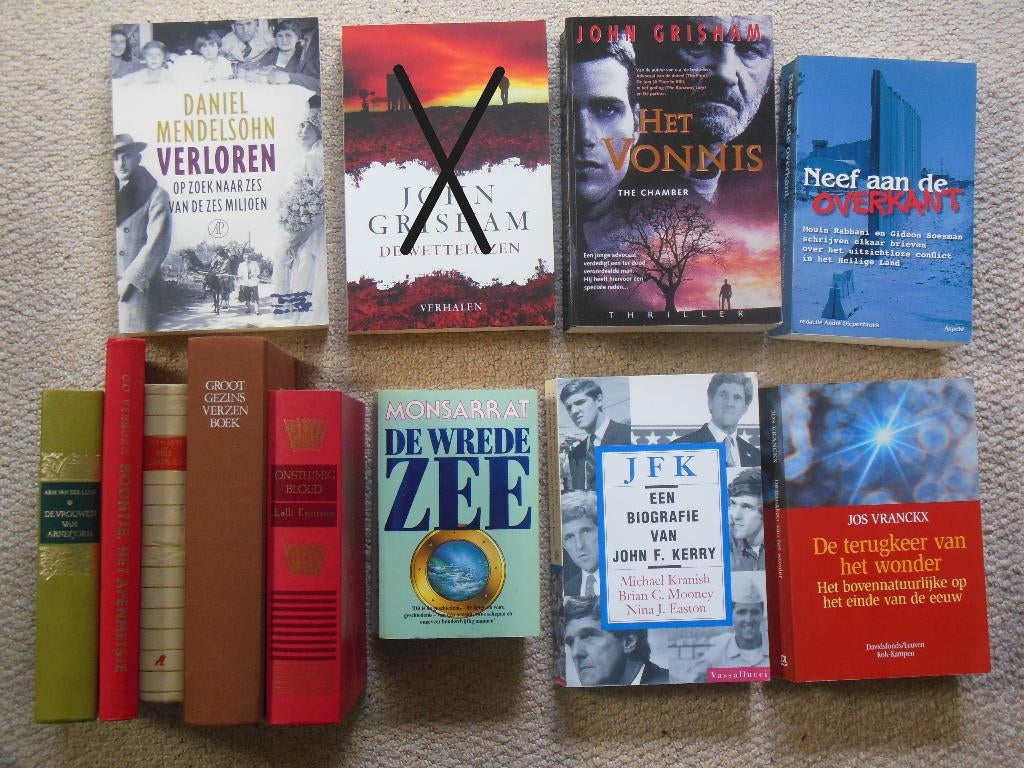 Gratis boekenpakket, Boeken, Romans, Gelezen, Ophalen