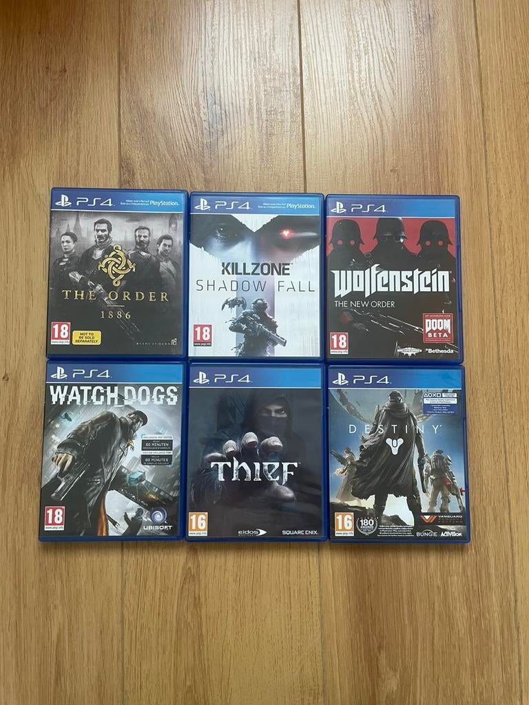 Ps4 Games, Games en Spelcomputers, Ophalen of Verzenden