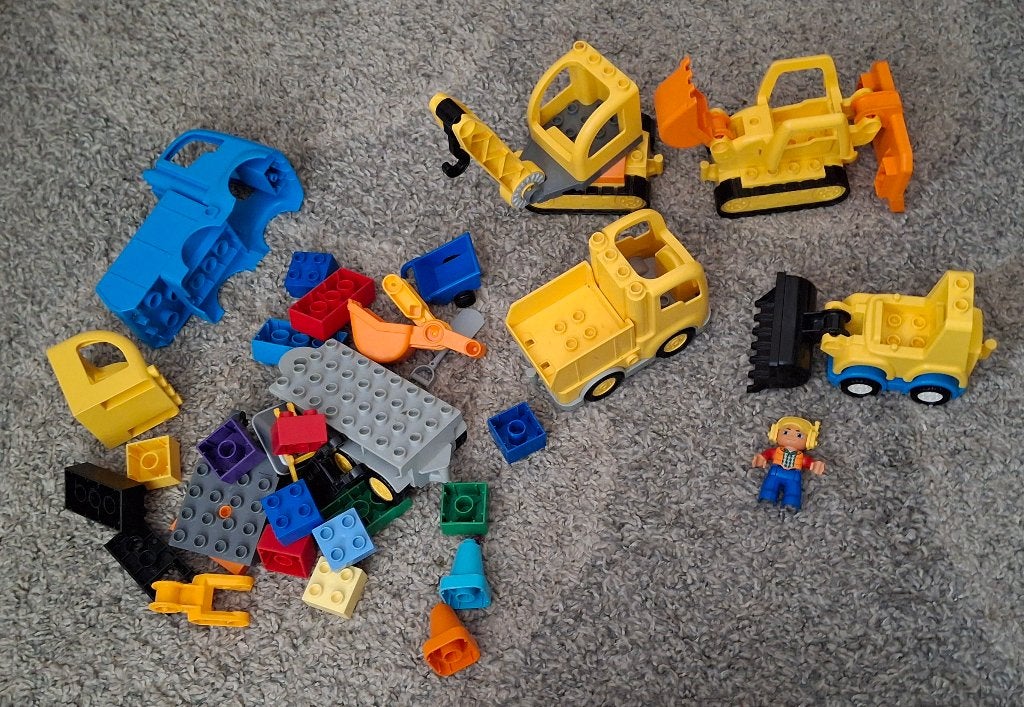 gros lot de vehicules de chantier duplo de lego, Enfants & Bébés, Jouets | Duplo & Lego, City, Enlèvement ou Envoi, Comme neuf