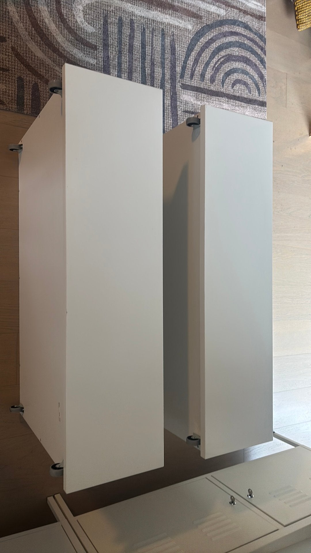 Twee Ikea Bedlades (Malm), Ophalen, Gebruikt