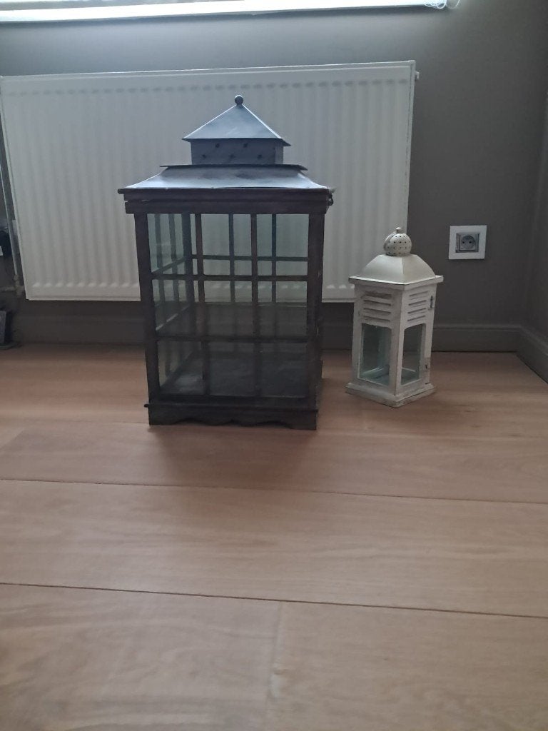 lanternes décoratives, Maison & Meubles, Enlèvement, Comme neuf, Bois