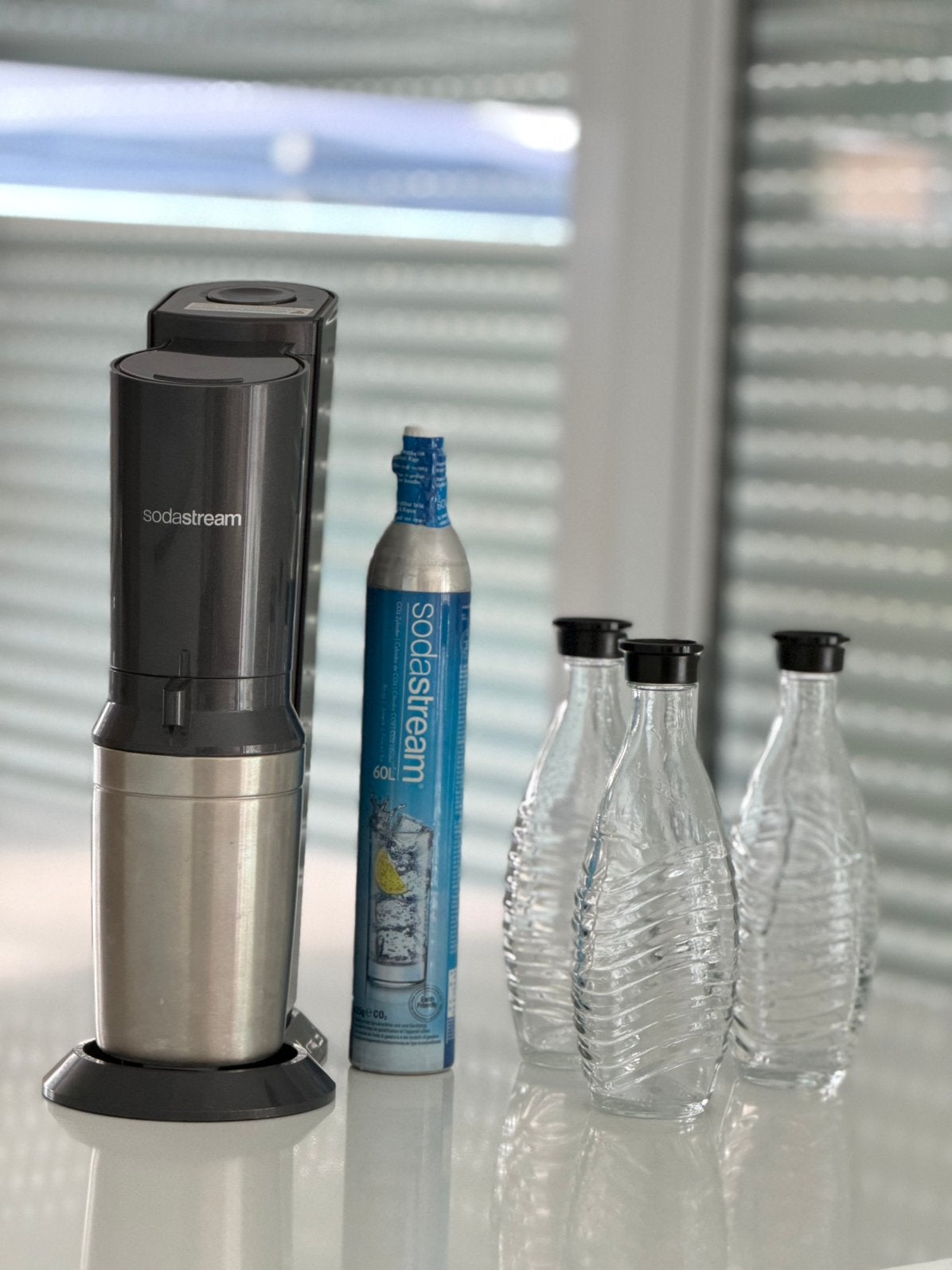 Sodastream set, Ophalen, Gebruikt