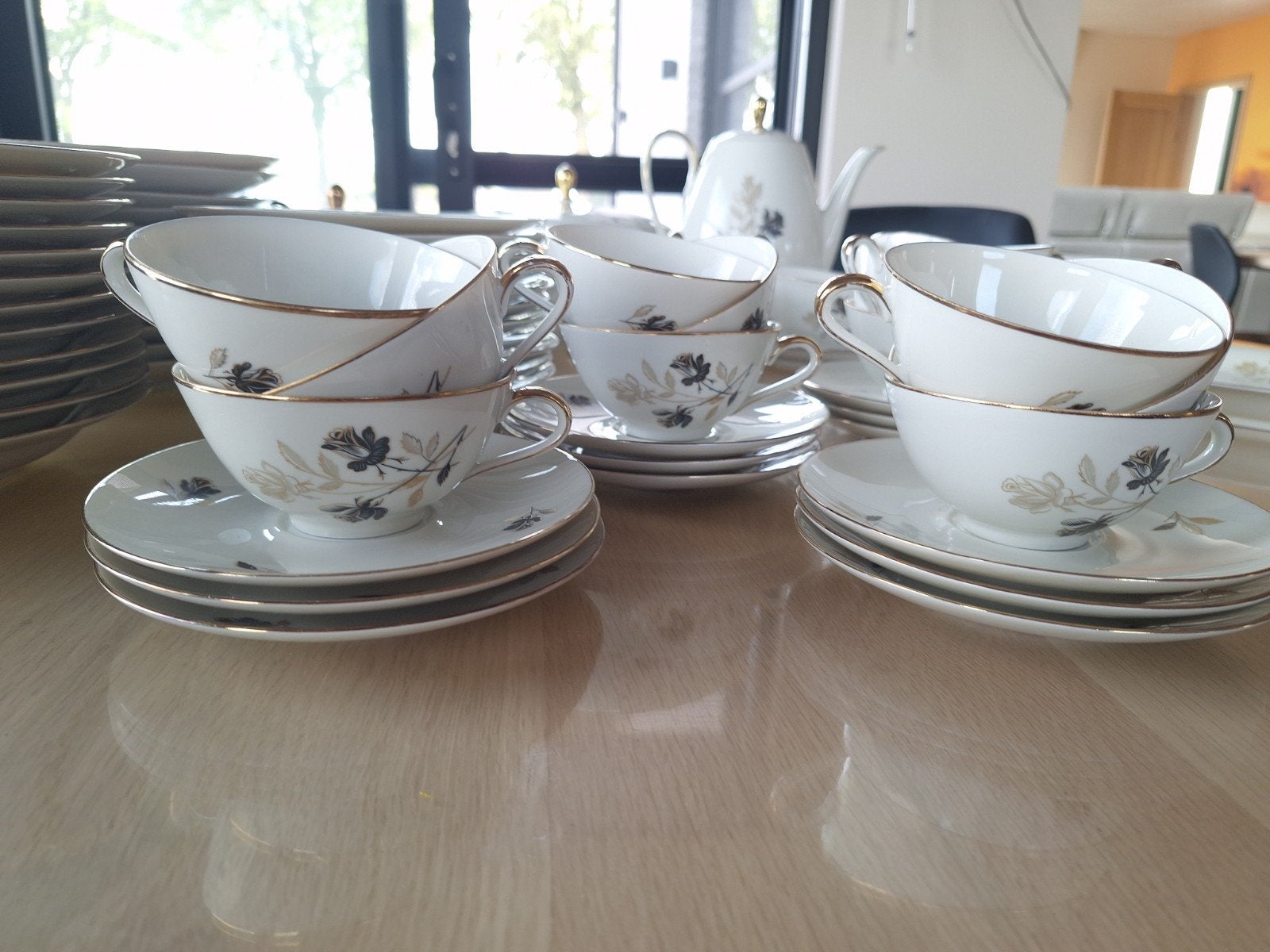 servies, Ophalen
