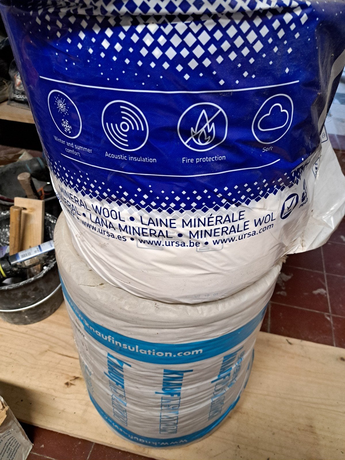 isolant laine de verre 20€, Enlèvement, Neuf, Laine de verre