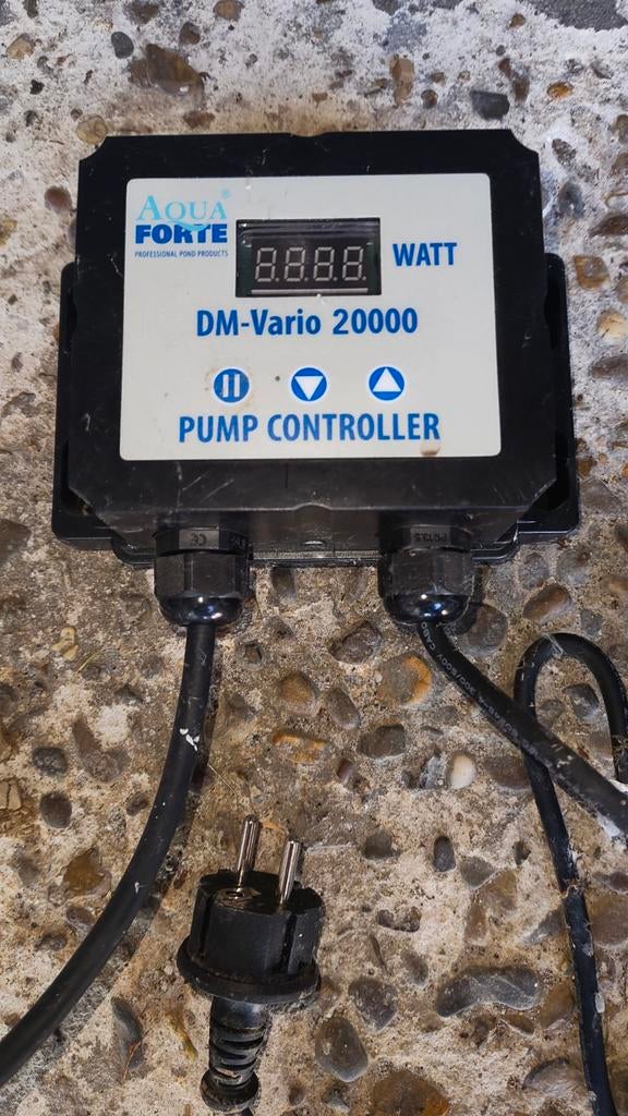 Aquaforte 20000 pomp controller, Ophalen